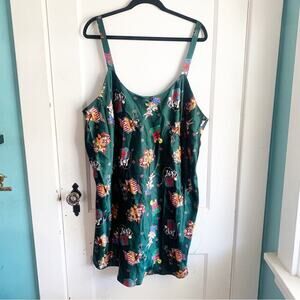 Looney Tunes 1997 Vintage Slip Dress Silky Pajamas Christmas Holiday Theme 3X
